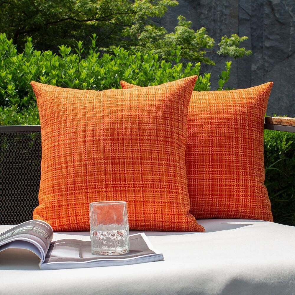 6268 Kevin Textile Pack of 2 Decorative Outdoor Waterproof Fall Throw